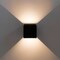 Quickway Imports Modern Decorative Waterproof Aluminum Wall Lamp 10 Watt Cool White 4000K, Black QI004492.BK - alternate 6